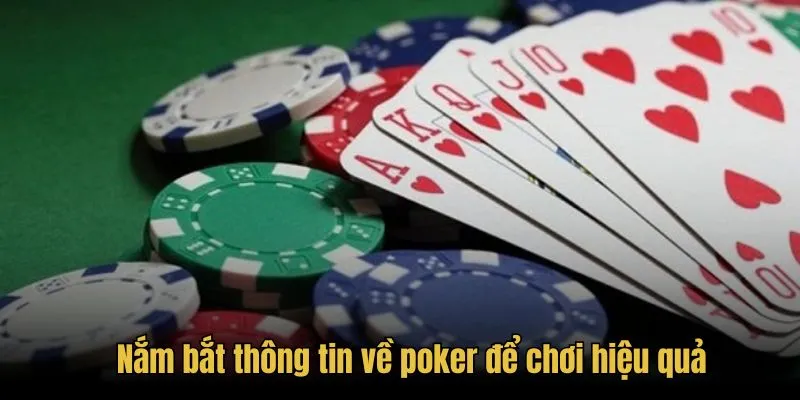 Poker - Bộ Môn Giải Trí Chất Lượng Hàng Đầu Tại WW88 2 Nắm bắt thông tin về poker để chơi hiệu quả